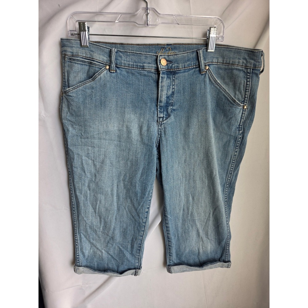 Old Navy Regular Stretch Denim Shorts Womens Blue Light Regular Low-Rise